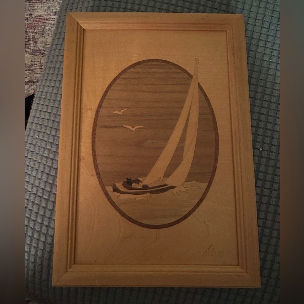 Hudson River Inlay “ Sailboat”